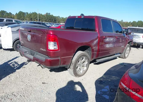 2019 Ram 1500 Big Horn/Lone Star 4X4 5'7 Box из США, поврежденный, VIN 1C6SRFFT3KN641126